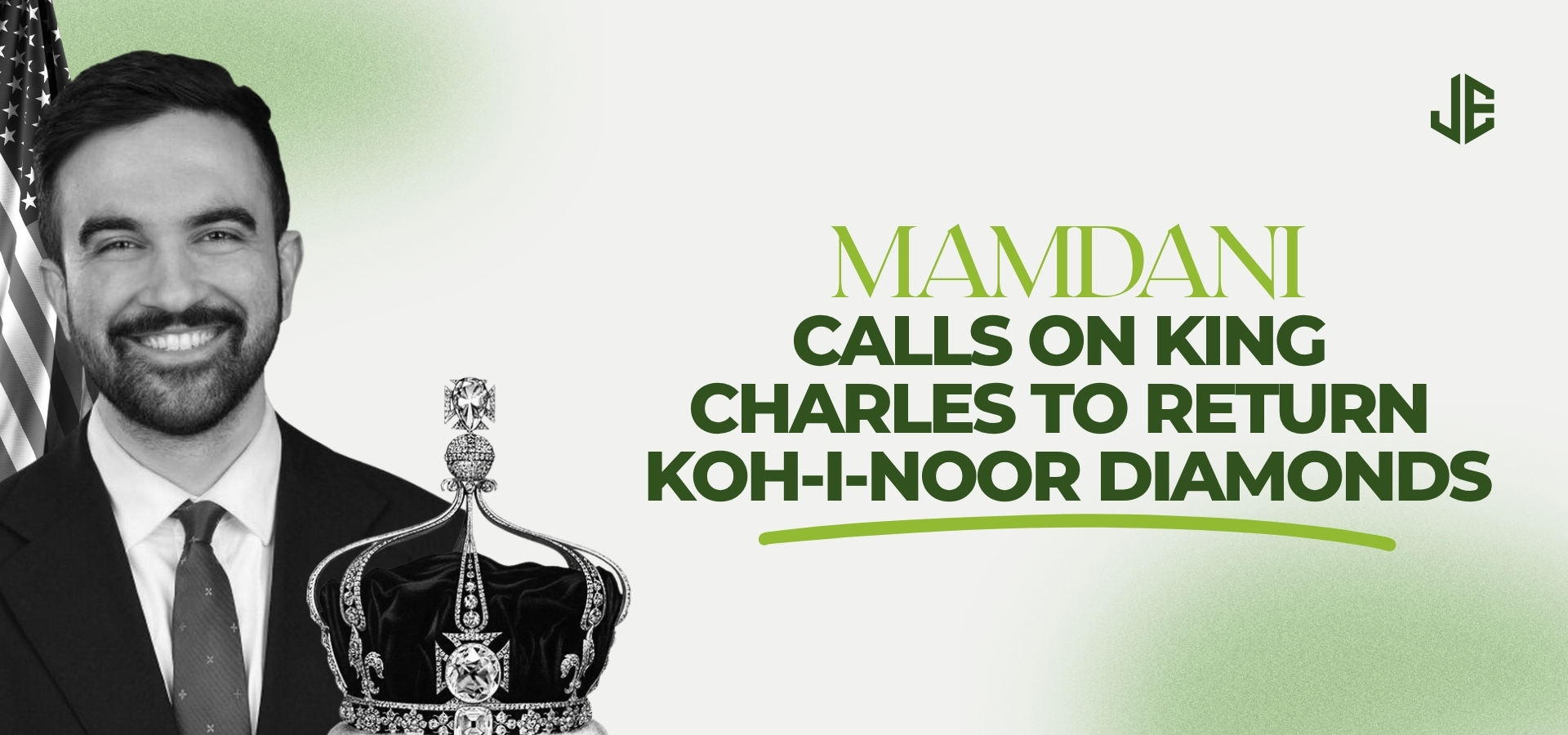 Zohran Mamdani Urges King Charles to Return the Koh-i-Noor Diamond  