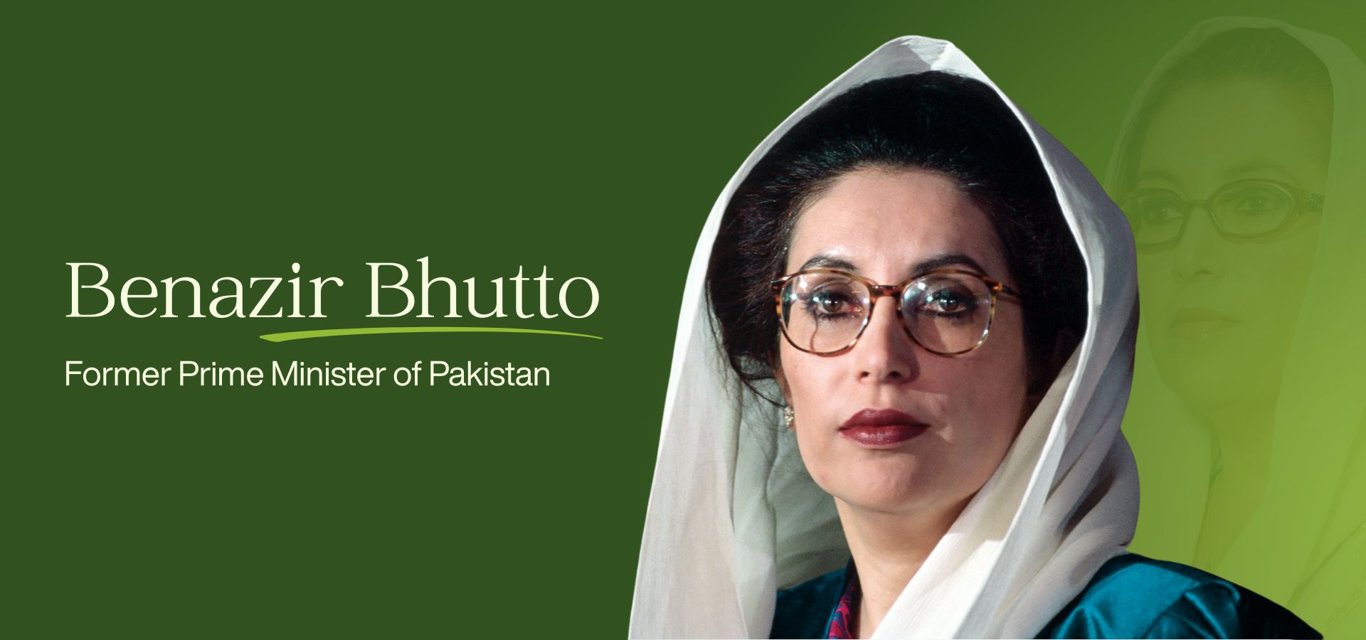 History of Benazir Bhutto